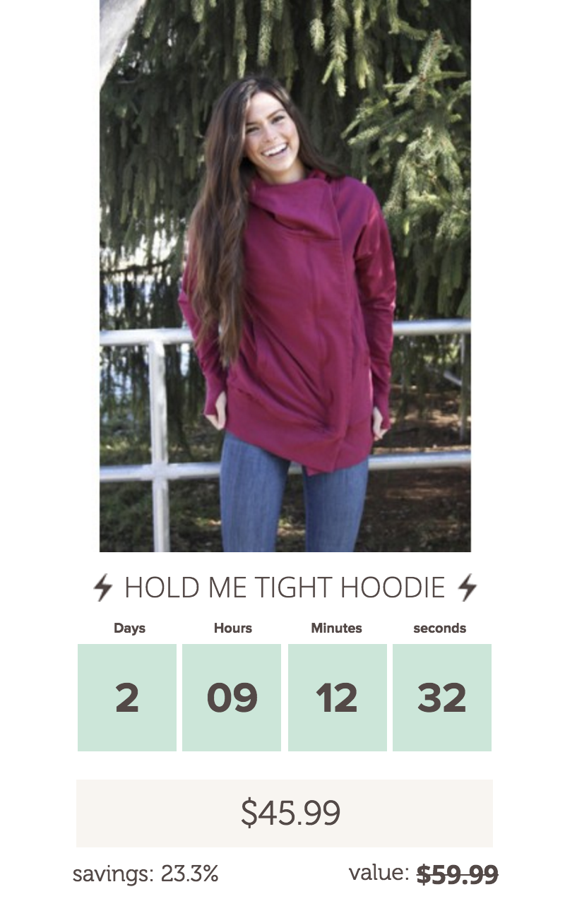 Hold Me Tight Hoodie on Brickyard Buffalo
