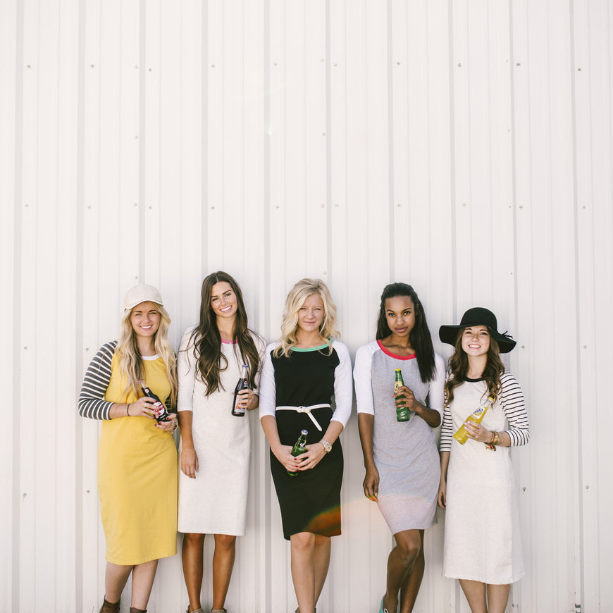 Wine Baseball Dress - DIVI  (2)